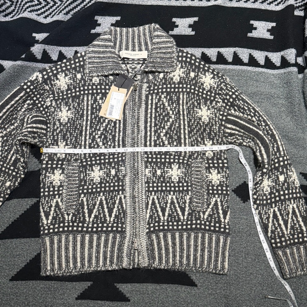 Golden Goose Boxi Cardigan Men’s Size Medium Wool/alpaca Zip Up. New never worn - Picture 9 of 15